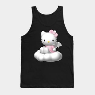 vintage-cat Tank Top